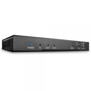 Lindy 38230 ripartitore video HDMI 2x HDMI (2 Port Hdmi 2.0 18G Splitter - With Audio - Warranty: 24M)