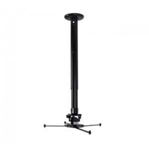 B-Tech BT899XL-AD supporto per proiettore Soffitto Nero (XL Projector Ceiling Mount - BT899XL-AD, Ceiling, 25 kg, - Black, 722 - 1122 mm, 360?, -13 - 13? - Warranty: 120M)