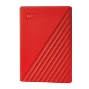 Western Digital My Passport disco rigido esterno 2 TB 2.5 3.2 Gen 1 [3.1 Gen 1] Rosso (WD My Passport WDBYVG0020BRD - 2TB - U)