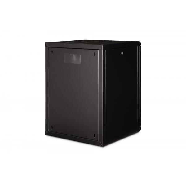 Digitus Alloggiamento a parete serie Unique - 600x600 mm [L x P] (WALL MOUNTING CABINET-600X600MM - 16U 820X600X600 MM BLACK)