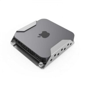 Compulocks Mac Mini Security Mount Argento Alluminio 1 pz (Compulocks Mac Mini Security Mount with Keyed Cable Lock - System security kit - silver - for Apple Mac mini)