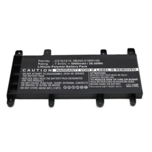 CoreParts MBXAS-BA0060 ricambio per laptop Batteria (Laptop Battery for Asus - 34.41Wh Li-Pol 7.4V 4650mAh - Black 35Wh Li-Pol 7.6V 4650mAh Black, X756UA, X756UB, X756UF, X756UJ, X756UQ, - Warranty: 12M)