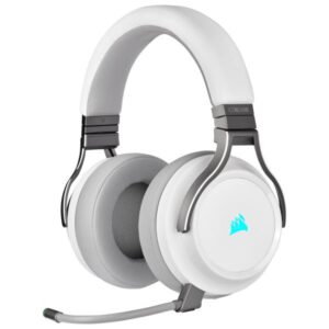 Corsair Virtuoso RGB Auricolare Con cavo e senza cavo A Padiglione Gaming USB tipo A Bianco (CORSAIR Gaming VIRTUOSO RGB - headset)