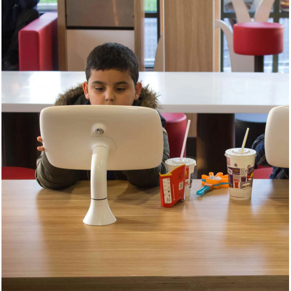 Bouncepad Sumo supporto antifurto per tablet 24,6 cm [9.7] Bianco (*Non Cancellable/Non Returnable [NCNR]* SUMO - ROTATE OFF / SWITCH ON)