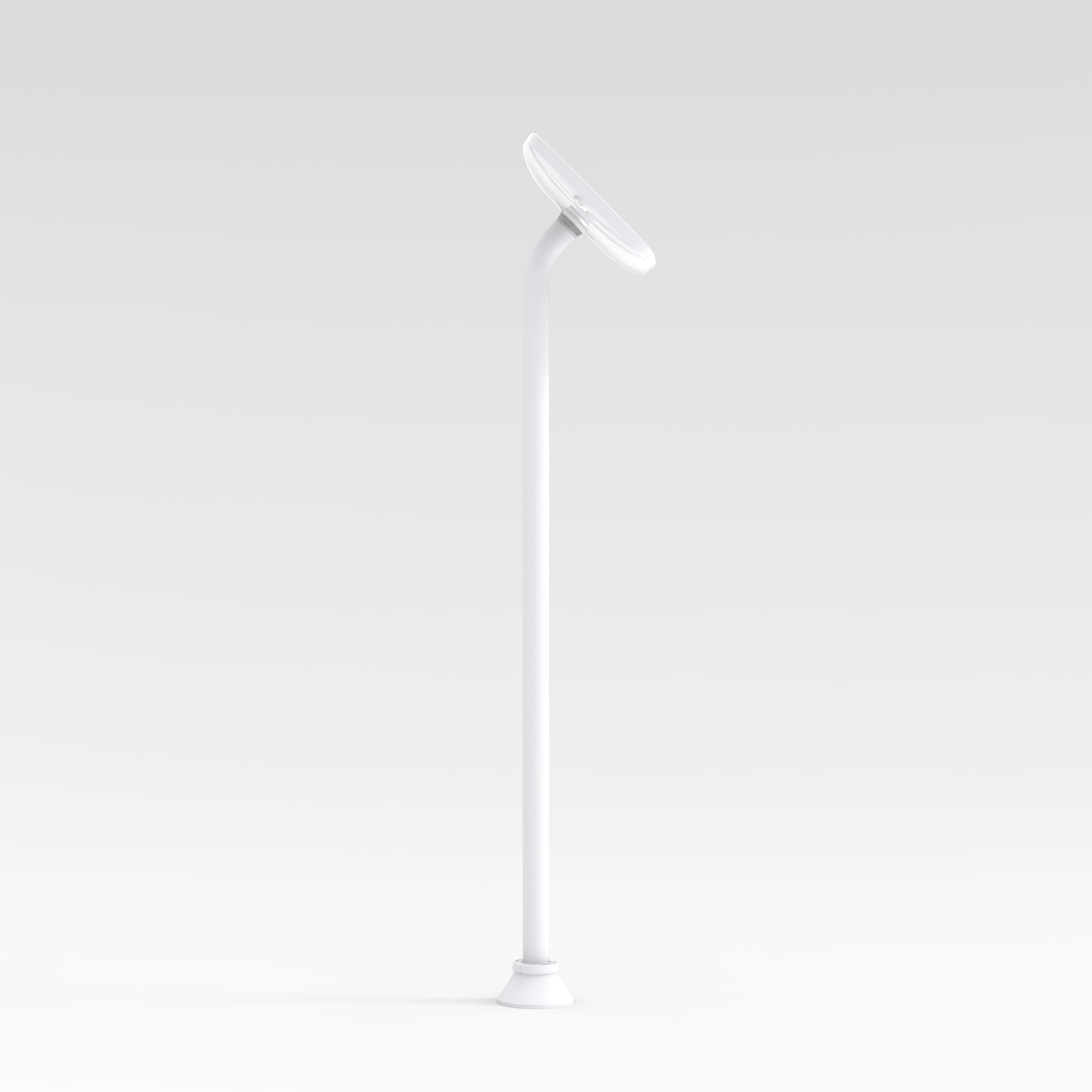 Bouncepad Floorstanding Slim supporto antifurto per tablet 24,6 cm [9.7] Bianco (*Non Cancellable/Non Returnable [NCNR]* FLOORSTANDING SLIM WITH USB CABLE)