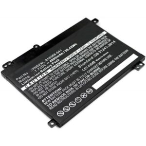 CoreParts MBXHP-BA0142 ricambio per laptop Batteria (Laptop Battery for HP 35.42Wh - Li-ion 7.7V 4600mAh Black - 35Wh Li-ion 7.7V 4600mAh Black, Pavilion 11M, Pavilion 11M-AD000, Pavilion - Warranty: 12M)
