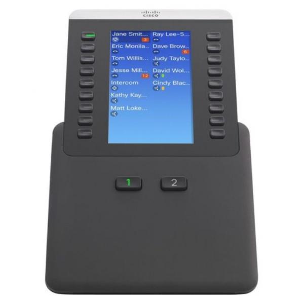 Cisco CP-8800-A-KEM-3PC= accessorio per videoconferenza Nero (Cisco IP Phone 8800 - Modulo di espansione per telefono VoIP - per IP Phone 8851, 8861)