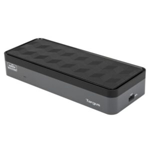 Targus DOCK570EUZ replicatore di porte e docking station per laptop Cablato Nero (TARGUS DOCK570EUZ - UNIVERSAL QV4K DOCKING STATION)