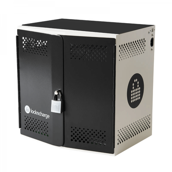 LocknCharge iQ 10 Da tavolo e a parete Nero, Bianco (LocknCharge iQ 10 opladningsstation)