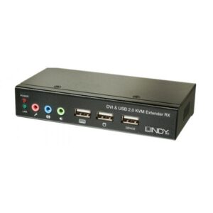 Lindy 39377 switch per keyboard-video-mouse [kvm] Nero (Kvm Switch Black - Warranty: 24M)