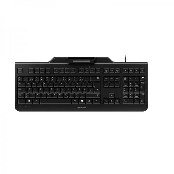 CHERRY JK-A0400EU-2 tastiera Ufficio USB QWERTY Inglese US Nero (CHERRY SECURE BOARD 1.0 BLACK - ) - Versione UK