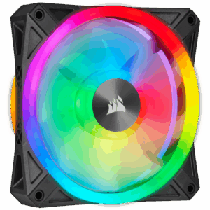 Corsair iCUE QL120 RGB Case per computer Ventilatore 12 cm Nero, Bianco (CORSAIR ICUE QL120 RGB 120MM 3PK)