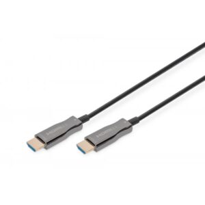 Digitus Cavo in fibra ottica ibrido HDMI AOC, UHD 4K, 30 m (HDMI AOC HYBRID FIBEROPTIC - CAB.TYPE-A 30M UHD 4K 60HZ GOLD/)