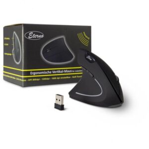 Inter-Tech KM-206L mouse Ufficio Ambidestro RF Wireless Ottico 1600 DPI (Km-206L Mouse Ambidextrous Rf - Wireless Optical 1600 Dpi - Warranty: 12M)