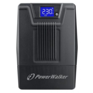 PowerWalker VI 600 SCL gruppo di continuità [UPS] A linea interattiva 0,6 kVA 360 W (VI 600 SCL UPS 600VA / 360W - Line Interac 600VA / 360W - Line Interac Schuko, HID Driver)