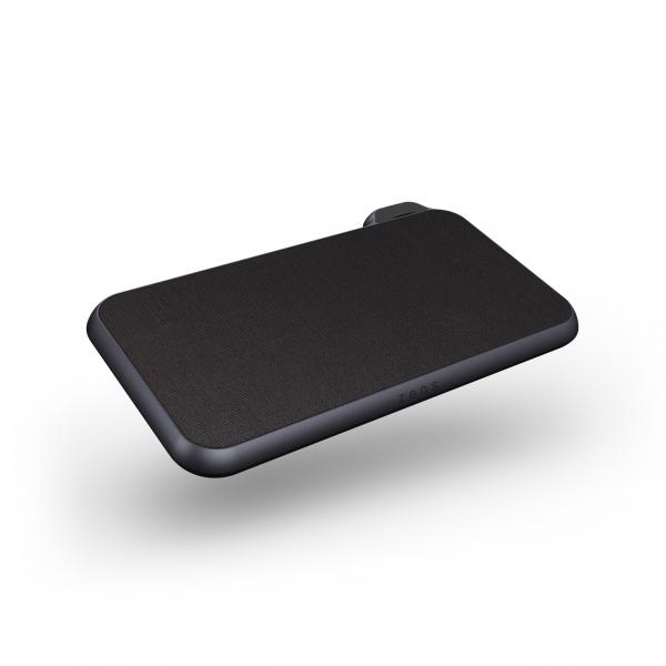 ZENS ZEDC08B/00 Caricabatterie per dispositivi mobili Universale Nero USB Carica wireless Ricarica rapida Interno (Zens Liberty Series Fabric Edition 16-)