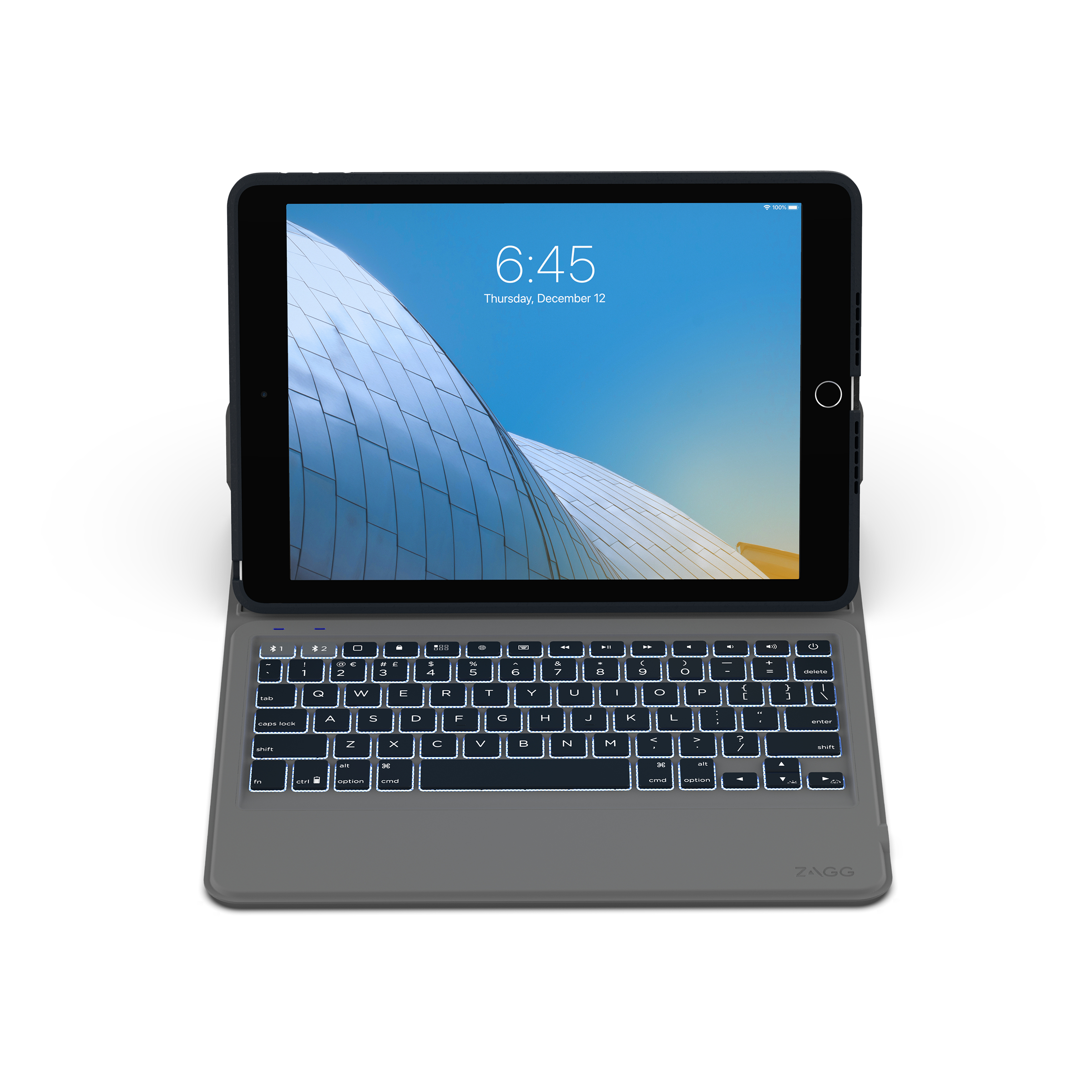ZAGG Rugged Messenger Bluetooth Nero (ZAGG Rugged Messenger - tastatur og fo)