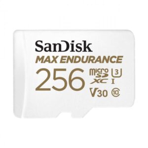 SanDisk MAX ENDURANCE 256 GB MicroSDXC UHS-I Classe 10 (SanDisk Max Endurance - flashhukommels)