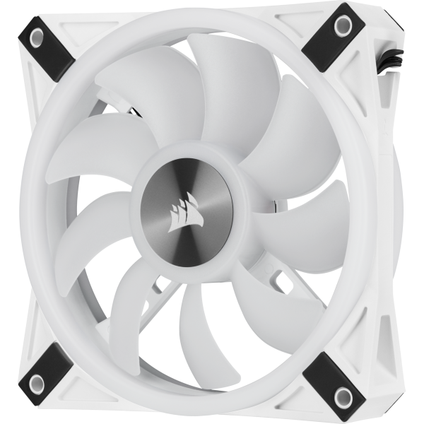 Corsair iCUE QL120 Case per computer Ventilatore 12 cm Bianco (CORSAIR ICUE QL120 RGB 120MM WHITE 3PK)