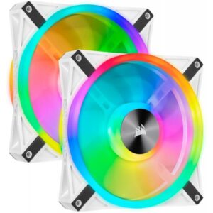 Corsair iCUE QL140 Case per computer Ventilatore 14 cm Bianco (CORSAIR iCUE QL140 RGB - systemkabinet)