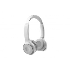 Cisco 730 Auricolare Con cavo e senza cavo A Padiglione Musica e Chiamate Bluetooth Platino (Cisco Headset 730 - Headset - on-ear - Bluetooth - wireless - active noise cancelling - USB, 3.5 mm jack - platinum - for Cisco DX70, DX80, IP DECT Phone 6825, IP Phone 88XX, Unified Wireless IP Phone 8821)