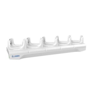 Zebra CRD-TC51-HC5SC1-01 Caricabatterie per dispositivi mobili Computer portatile Bianco AC Interno (TC51 5-SLOT CHARGE ONLY CRADLE - CHARGES FIVE DEVICES)