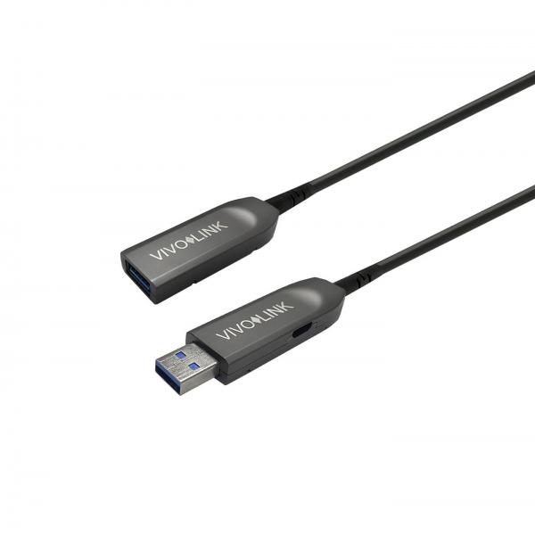 Vivolink PROUSB3AAF10 cavo USB USB 3.2 Gen 1 [3.1 Gen 1] 10 m USB A Nero (USB 3.0, USB-A male, USB-A - female, 10m including USB-A - to USB-B cable . - Warranty: 144M)