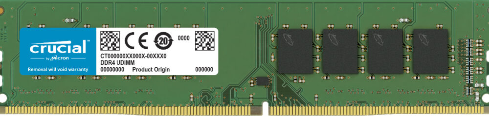 Crucial CT16G4DFS832A memoria 16 GB 1 x 16 GB DDR4 3200 MHz (Crucial DDR4 16GB 3200MHz CL22 UDIMM 1.2V PC RAM)