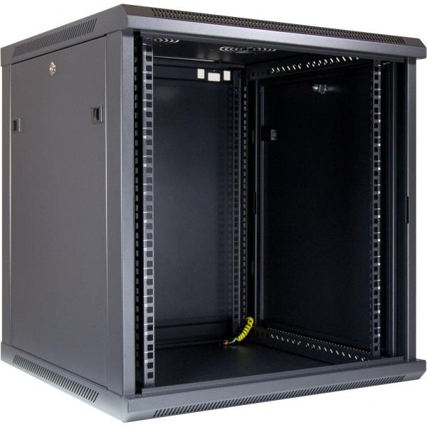 Inter-Tech SMA-6612 12U Da parete Nero (Inter-Tech SMA-6612 - kabinet - 12U)