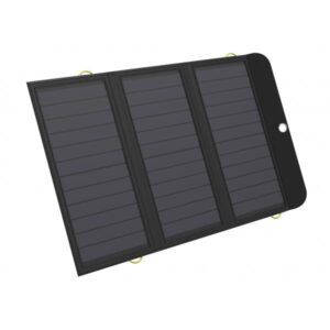 Sandberg Solar Charger 21W 2xUSB+USB-C (Solar Charger 21W 2xUSB+USB-C - Solar Charger 21W - 2xUSB+USB-C, Black, Mobile phone/Smartphone, Rectangle, Shock - Warranty: 60M)