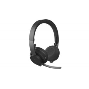 Logitech Zone Wireless UC (Logitech Headset Zone Wireless [MS Teams] ANC 2.0 USB BT graphite +++ USB-A-Empf?nger, USB-C-Adapter, Bluetooth 5.0)