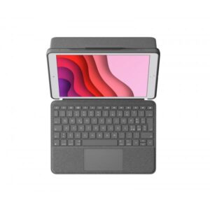 Logitech 920-009626 tastiera per dispositivo mobile QWERTY Italiano Smart Connector Grafite (Logitech Combo Touch - Custodia tastiera e carta - con trackpad - retroilluminato - Apple Smart connector - QWERTY - italiana - grafite - per Apple 10.2-inch iPad [7^ generazione, 8^ generazione, 9^ generazione])