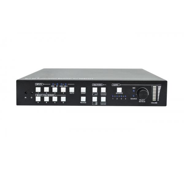 Vivolink VLSC262 conmutador de vídeo HDMI/DisplayPort (4K 6x1 Presentation Switcher - . - Warranty: 60M)