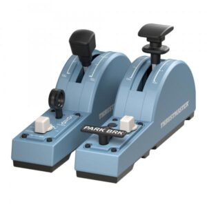 Thrustmaster TCA Quadrant Add-On Airbus Edition Nero, Blu Simulazione di Volo PC (Thrustmaster QUADRANT ADD-ON AIRBUS Ed)