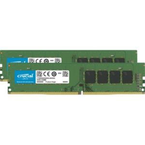 Crucial CT2K16G4DFRA32A memoria 32 GB 2 x 16 GB DDR4 3200 MHz (Memory Module 32 Gb 2 X 16 Gb - Ddr4 3200 Mhz - Warranty: 12M)