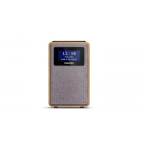 Philips TAR5005/10 radio Orologio Digitale Grigio, Legno (Philips TAR5005 - clock-radio)