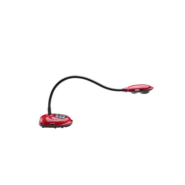 Lumens DC172 fotocamera per documento Nero, Rosso 25,4 / 3 mm [1 / 3] CMOS USB 2.0 (Document Camera, 4K, DC172 - DC172, 25.4 / 3 mm [1 / 3], - CMOS, 1024 x 768 [XGA],1280 x 720 [HD 720],1920 x 1080 [HD 1080],3840 x 2160, - Warranty: 60M)