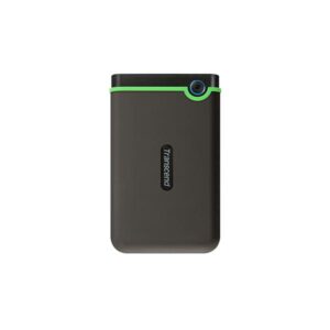 Transcend StoreJet 25M3C disco rigido esterno 4 TB 2.5 USB tipo-C 3.2 Gen 1 [3.1 Gen 1] Nero, Verde (Transcend StoreJet 25M3C - 4TB - USB 3)