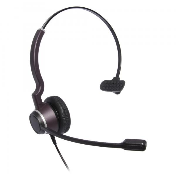 JPL JPL-HAC-1 Auricolare Cablato A Padiglione Ufficio Nero, Viola (JPL HAC1 MONAURAL HEADSET)