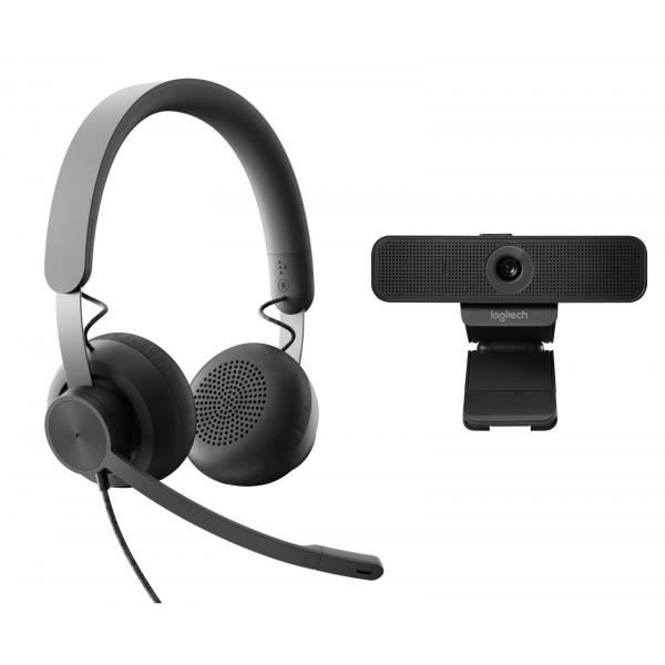 Logitech Zone Wired UC (WIRED PERSONAL VC TEAMS KIT - GRAPHITE USB PLUGA EMEA TEAMS)