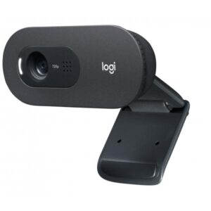 Logitech C505 Webcam HD - Videocamera USB Esterna 720p HD per Desktop o Laptop con Microfono a Lunga Portata, Compatibile con PC o Mac (C505 webcam 1280 x 720 pixels - USB Black C505, 1280 x 720 - pixels, 30 fps, 1280x720@30fps, 720p, 60?, USB - Warranty: 12M)