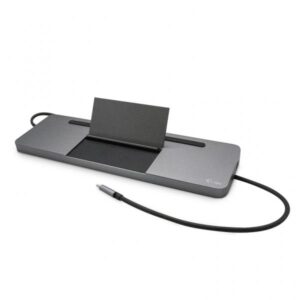 i-tec Metal USB-C Ergonomic 4K 3x Display Docking Station + Power Delivery 85 W (USB-C 4K Triple Display Dockin)