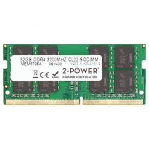 2-Power MEM5705A memoria 32 GB 1 x 32 GB DDR4 (32GB DDR4 3200MHz CL22 SODIMM)