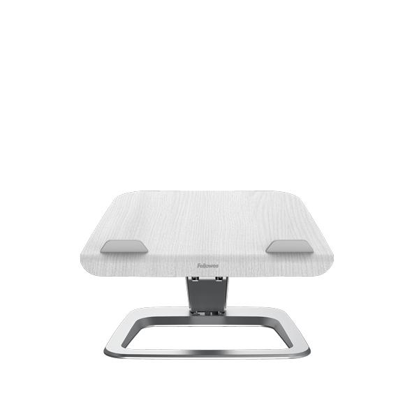 Fellowes 8064401 supporto per laptop Supporto per computer portatile Bianco 48,3 cm [19] (Fellowes 8064401 Hana Laptop Support White 230V)