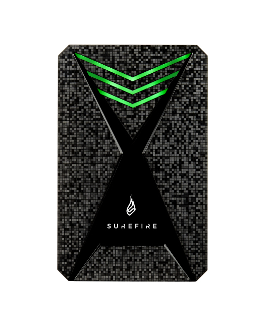 SureFire Gaming disco rigido esterno 1 TB 2.5 USB Type-A / Micro-USB B 3.2 Gen 1 [3.1 Gen 1] Nero, Grigio (SureFire Gaming)