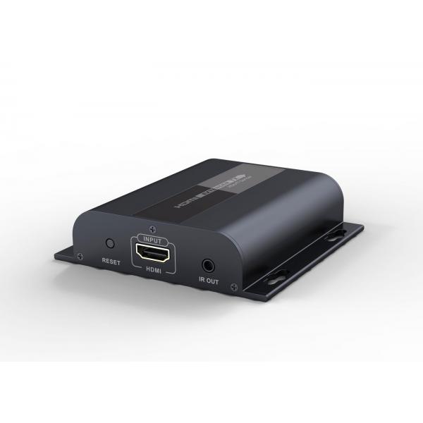Vivolink VLHDMIEXT1-TV2 moltiplicatore AV Trasmettitore AV Nero (HDMI over IP Transmitter 120m - version 2. Transmitter unit - with IR out. Max resolution 1080P@60hz . - Warranty: 60M)