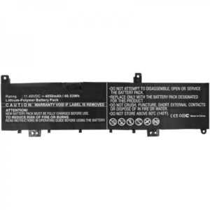 CoreParts MBXAS-BA0200 ricambio per laptop Batteria (Laptop Battery for Asus - 46.74Wh Li-Pol 11.4V 4100mAh - 47WH Li-Pol 11.49V 4.05Ah for Asus, N580, N580GD, N580GD-DB74 - Warranty: 12M)