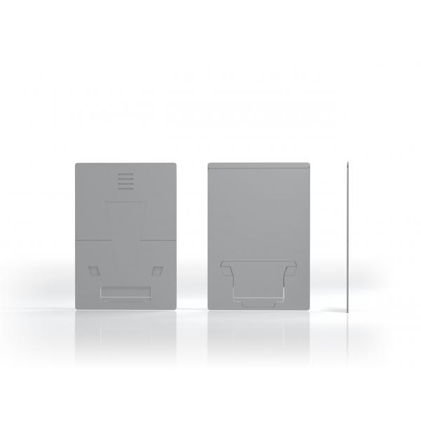 STANDIVARIUS Oryx evo D Supporto per computer portatile Alluminio, Argento 43,2 cm [17] (Laptop Stand with In-line Document Holder - Natural Aluminium)