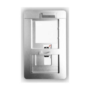 eSTUFF ES589902 protezione per lo schermo e il retro dei telefoni cellulari Universale 1 pz (Applicator Smartphone Glass - Gen2. Tempered Glass - Applicator used to mount glass with applicator on smartphones . Special part)