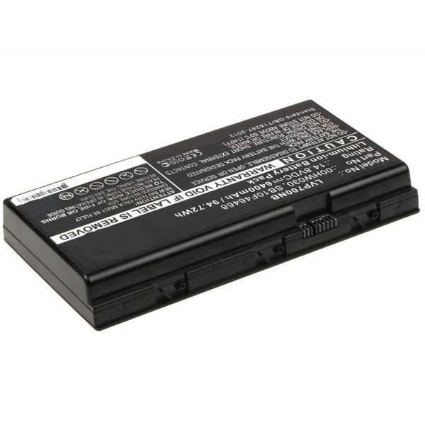 CoreParts MBXLE-BA0182 ricambio per laptop Batteria (Laptop Battery for Lenovo - 94.72Wh Li-ion 14.8V 6400mAh - Black 95Wh Li-ion 14.8V 6400mAh Black, ThinkPad P70, ThinkPad P71, P72, - Warranty: 12M)